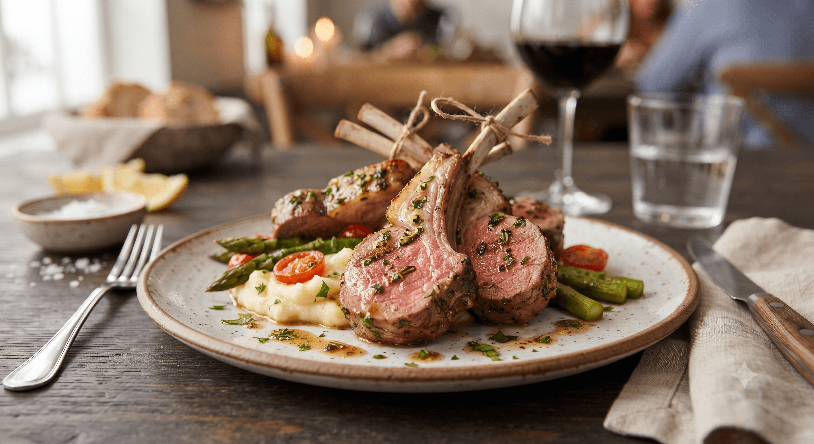 lamb chops — lamb